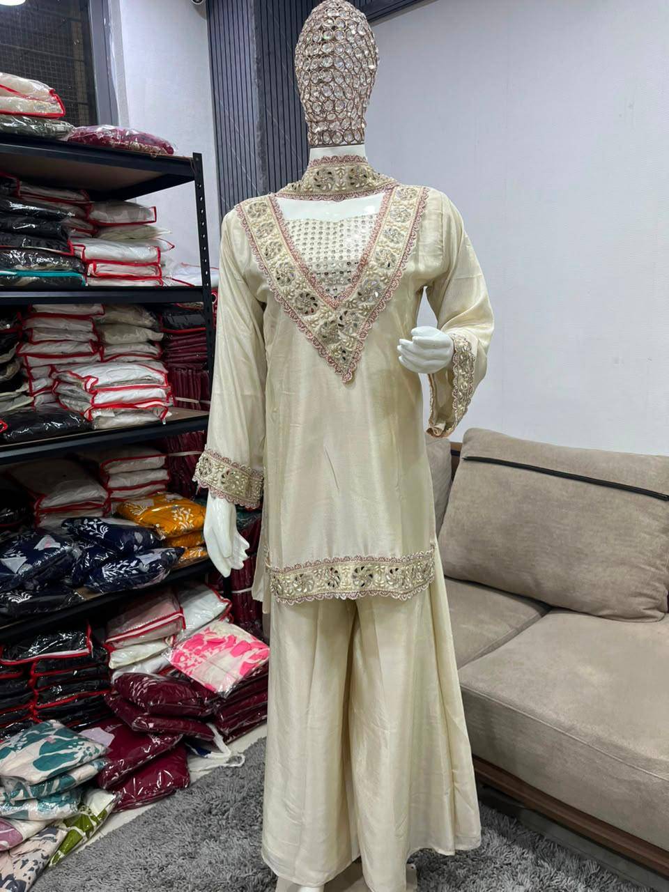 AL0017 by VOUCH  Suits Colorful casual Wear SILK Dresses At Wholesale